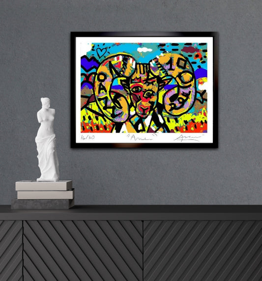 Aries – Obra Enmarcada