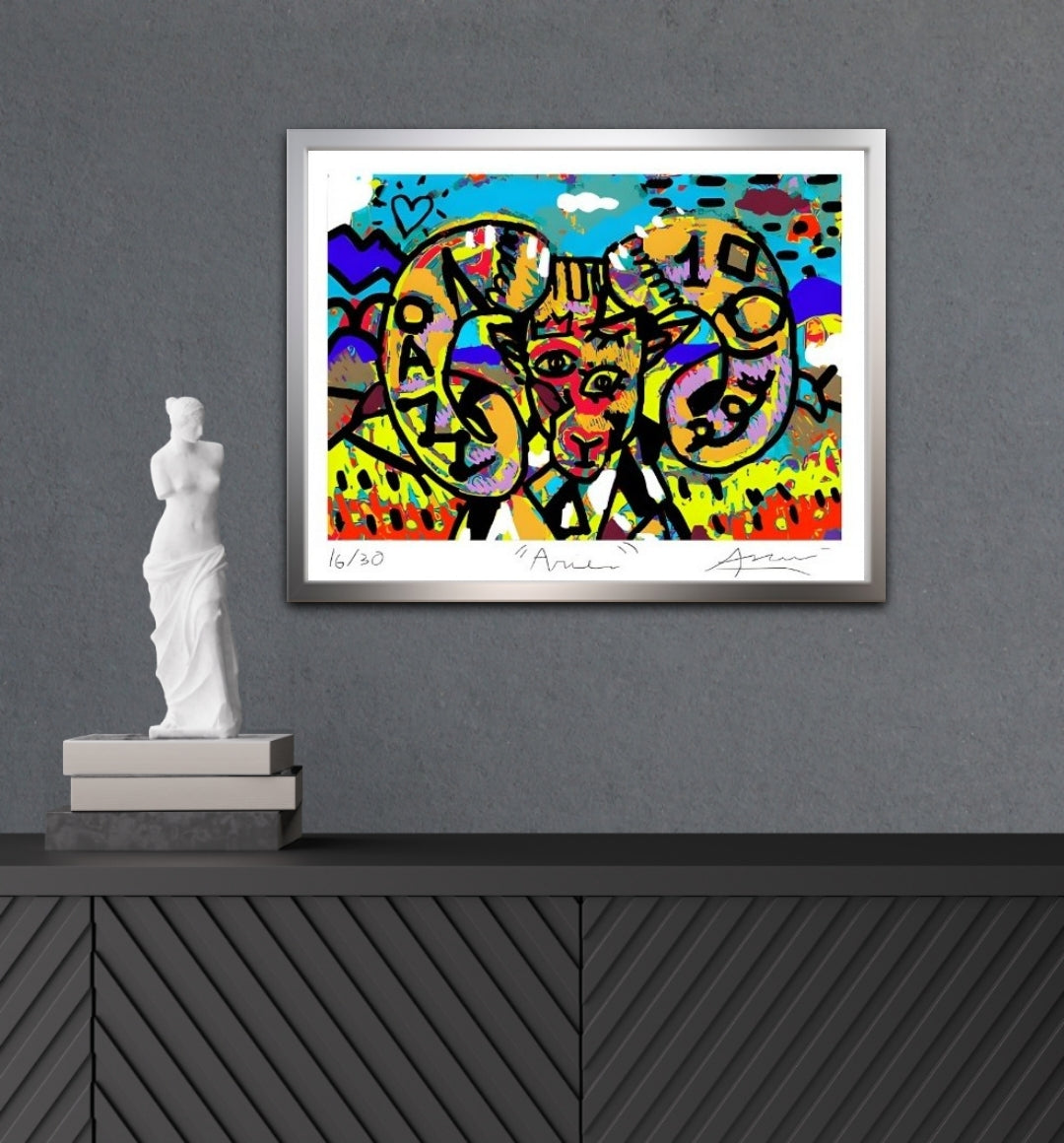 Aries – Obra Enmarcada