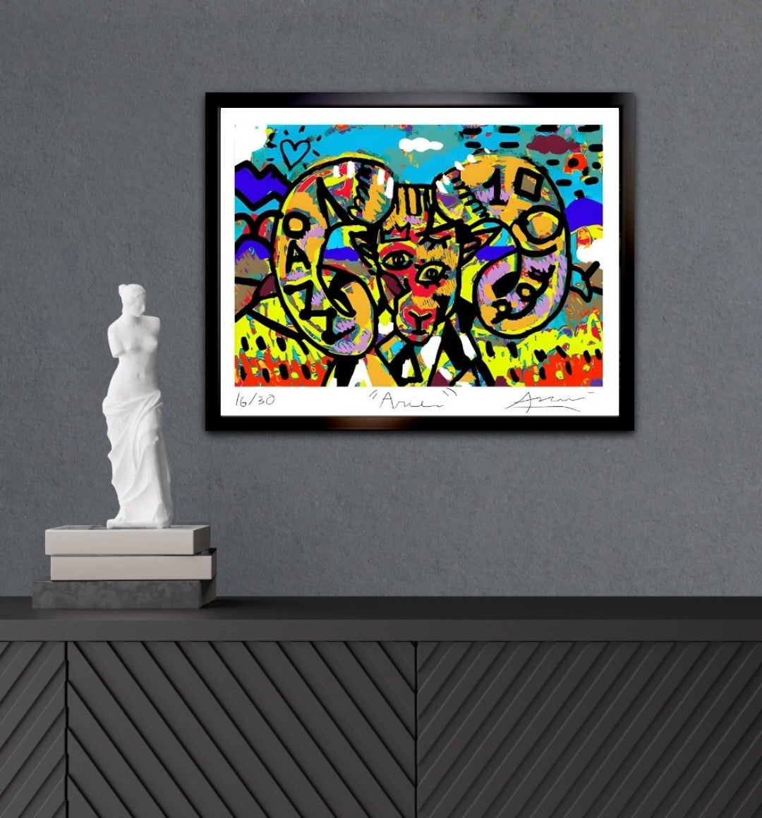 Aries – Obra Enmarcada