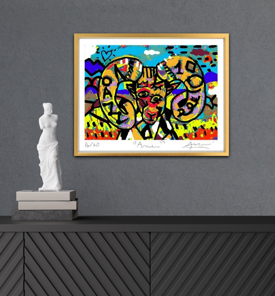 Aries – Obra Enmarcada