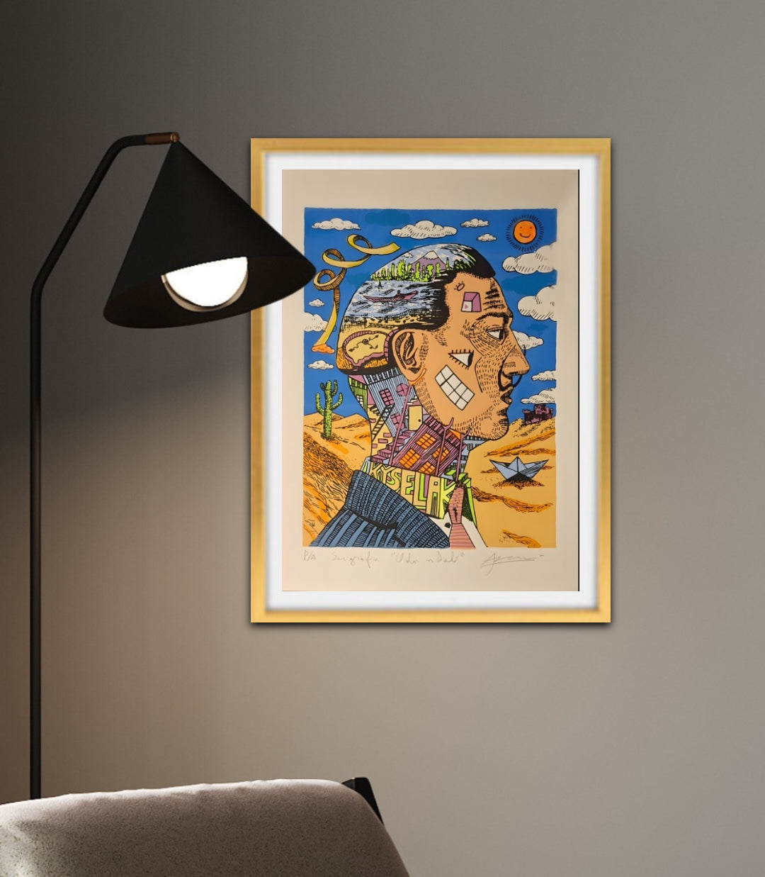 Oda a Dalí – Obra Enmarcada